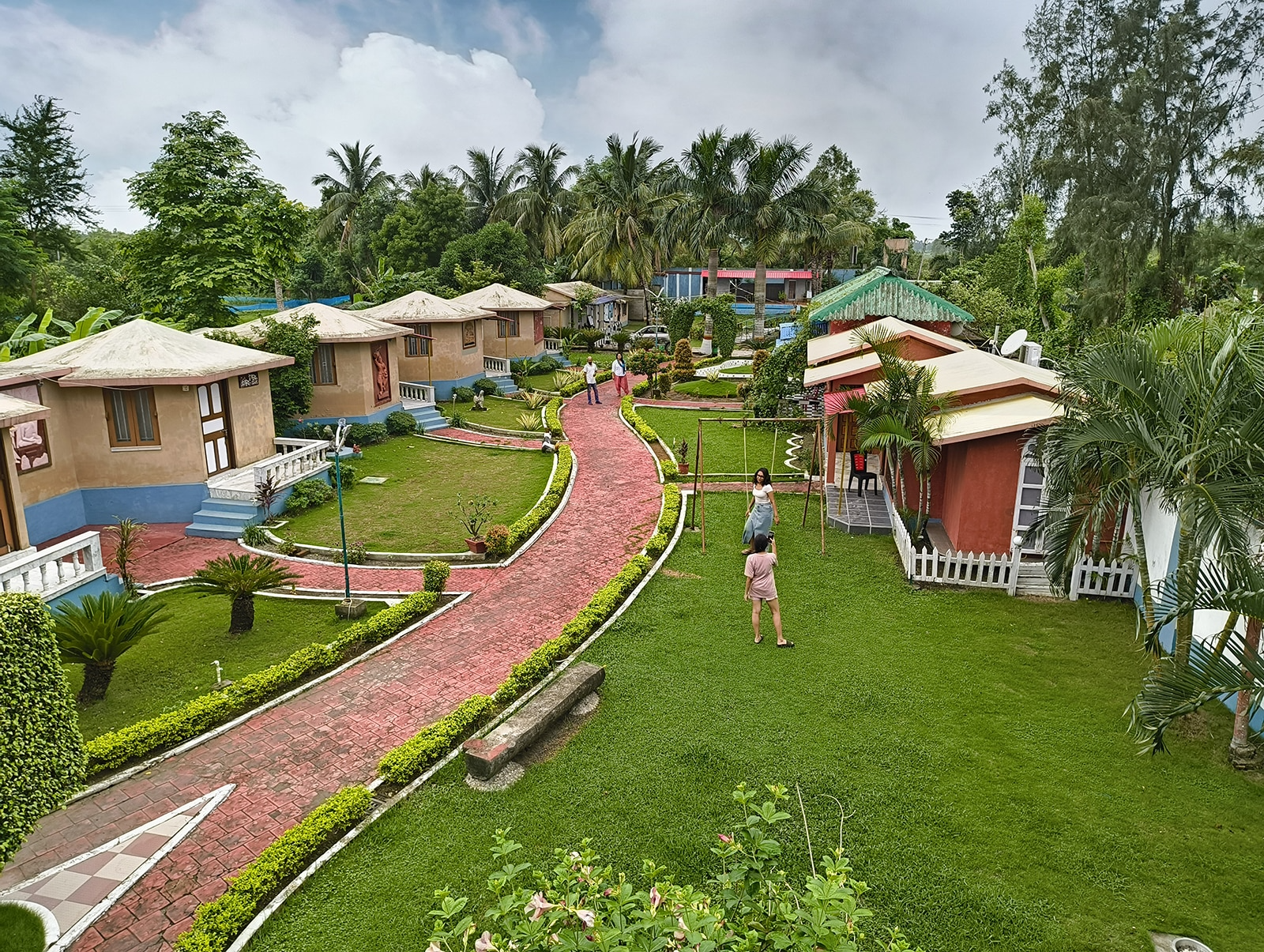 Comfortable hotel and resort