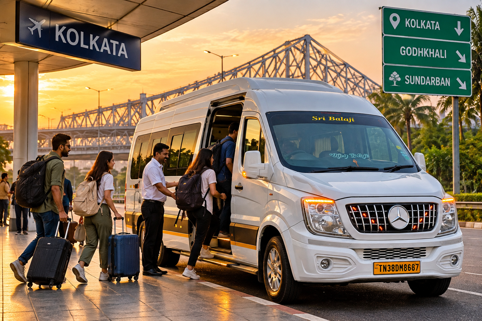 Pickup and transfer from Kolkata to Sundarban